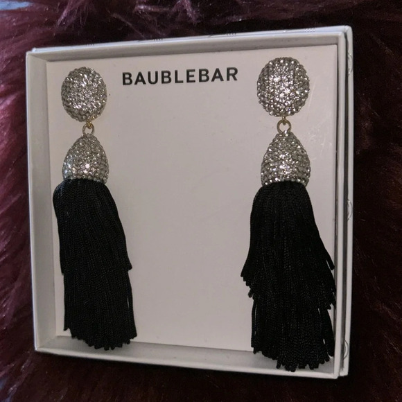 Fashion luxury Bling  Layered Tassel bohemian Dangle Druzy Stud Earrings - Picture 2 of 9
